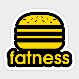 ENJOY FATNESS! Sticker